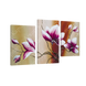 Картина модульна 3 частини Фіолетові квіти 53 х 100 см (8279-193)