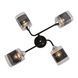 Люстра декоративна V XA1499/4 BK+CR, Черный