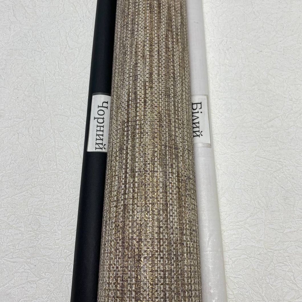 Обои виниловые на флизелиновой основе коричневые Славянские обои LeGrand Platinum В122 1,06 х 10,05м (1586-10)