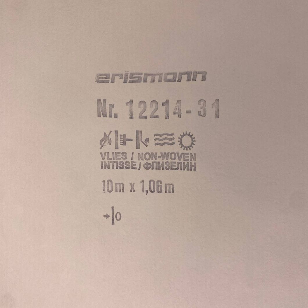 Обои виниловые на флизелиновой основе Erismann Spotlight 2 белый 1,06 х 10,05м (12214-31)