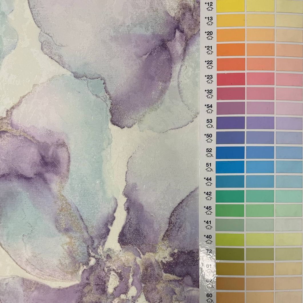 Обои виниловые на флизелиновой основе Сильвеста фиолетовые Славянские обои В119 Elegance, 1,06 м &times; 10,05 м (1333-06)