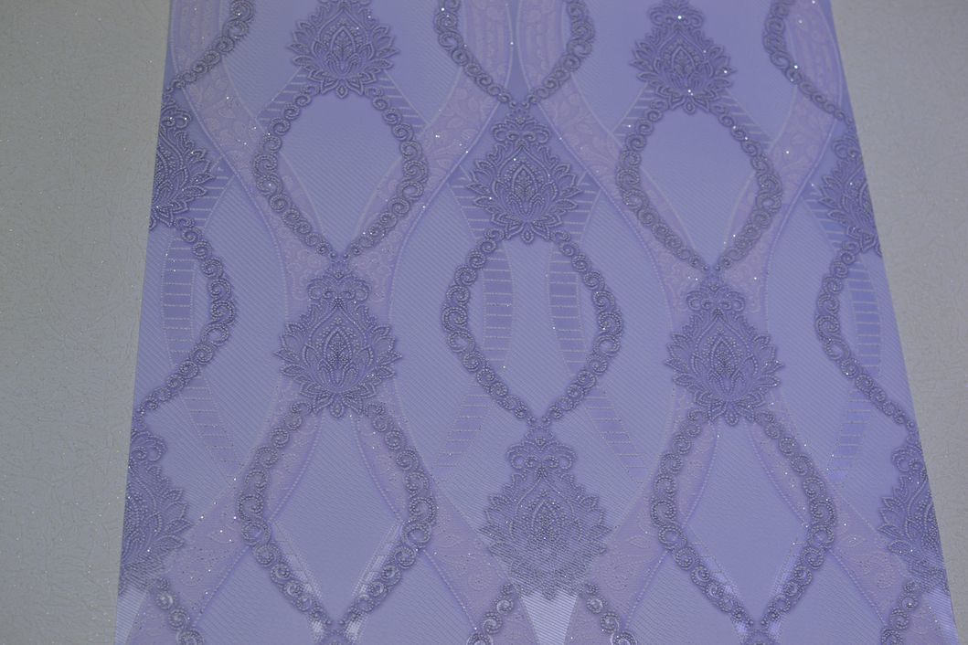 Шпалери акрилові на паперовій основі Слов'янські шпалери Garant B76,4 Ансамбль блакитний 0,53 х 10,05м (6574 - 03)
