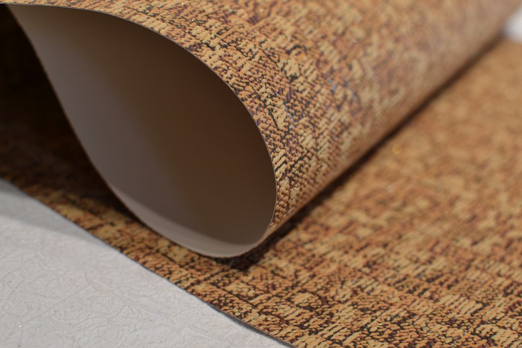 Шпалери вінілові на паперовій основі Слов'янські шпалери Comfort + В40,4 Дубляж коричневий 0,53 х 15м (5634-12)