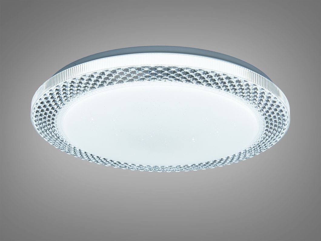 Смарт люстра LED белая RGB 45 Вт до 8 м&sup2;, I-LINK додаток
