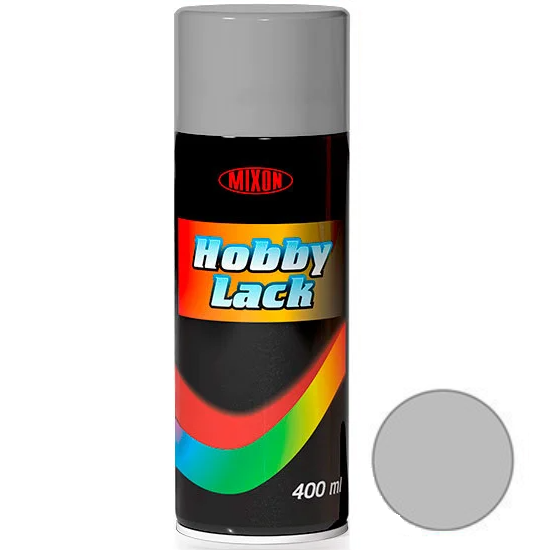 Краска спрей HOBBY LACK 400 мл серая цвет №108 (205314), Серый, Серый