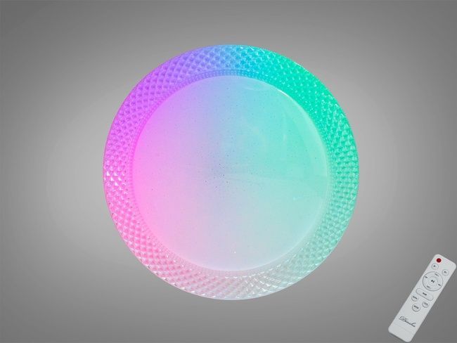 Смарт люстра LED біла RGB 80 Вт до 15 м&sup2;, I-LINK додаток