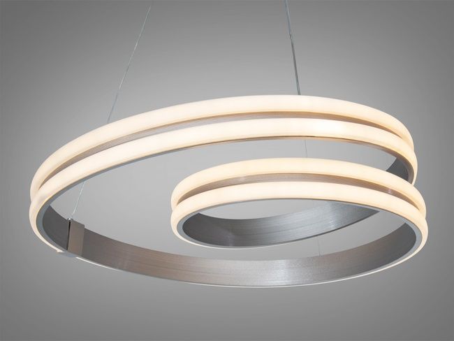 LED підвісна люстра Diasha коричнева 95Вт 16м&sup2;
