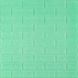 Панель стінова самоклеюча декоративна 3D Цегла 700х770х5мм (012-5), Зелений, Зелений