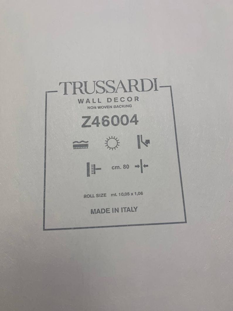 Обои виниловые на флизелиновой основе Zambaiti Parati Trussardi 6 бежевый 1,06 х 10,05м (Z46004)