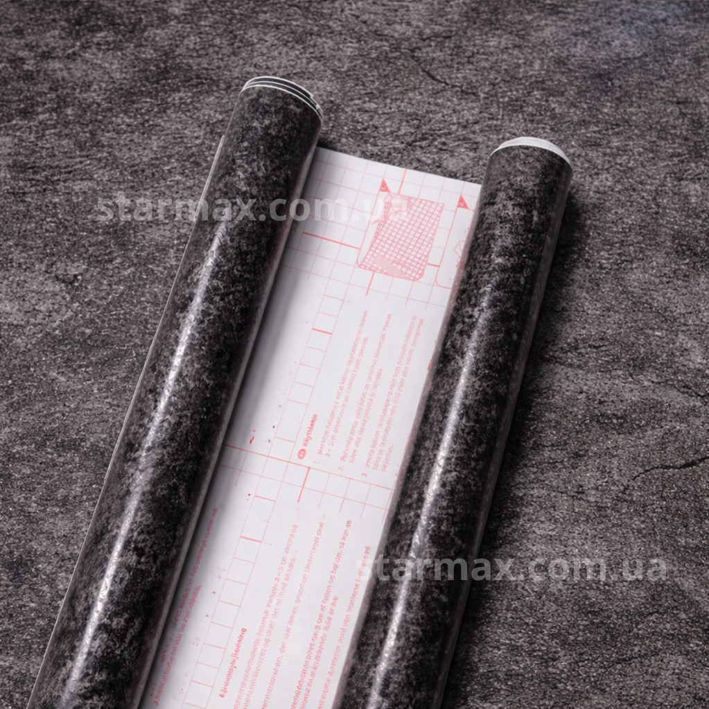 Самоклейка декоративная D-C-Fix черный камень 0,45 х 1м (200-3182)