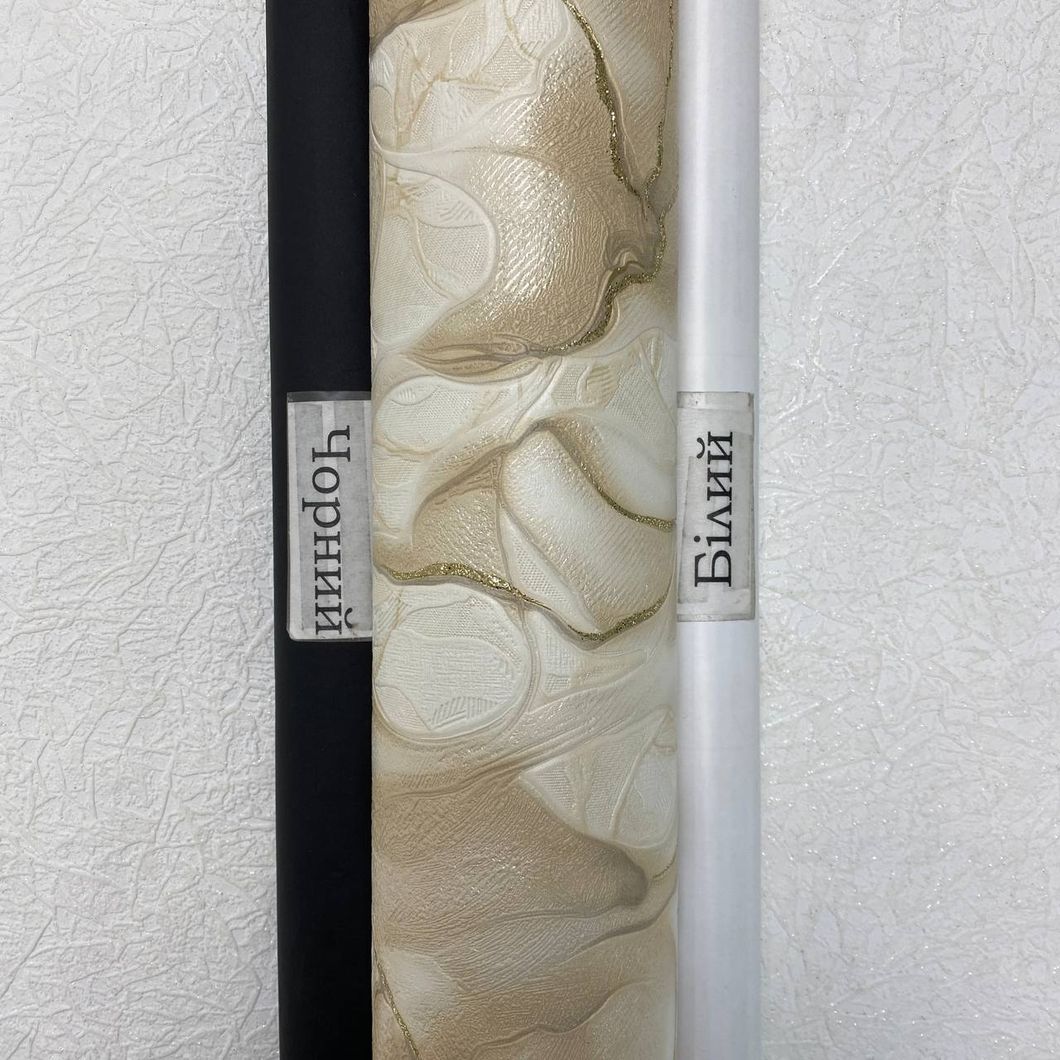 Шпалери вінілові на паперовій основі супер мийка Пісочні Слов'янські шпалери Expromt В49,4 Ричмонд2 0,53м х 10,05м (5829-02)