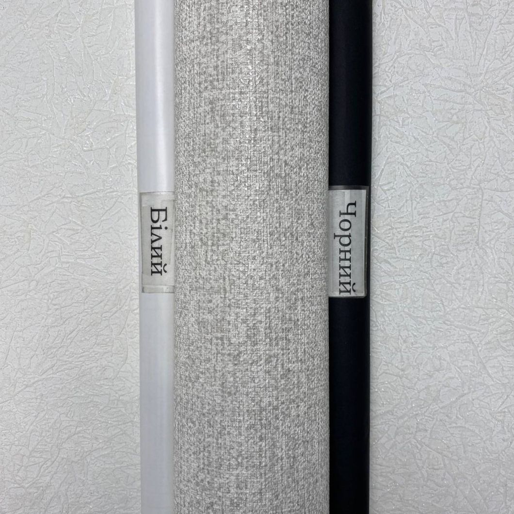 Шпалери вінілові на флізеліновій основі світло-сірі Бали2 В118 1,06 х 10,05м (8680-01)