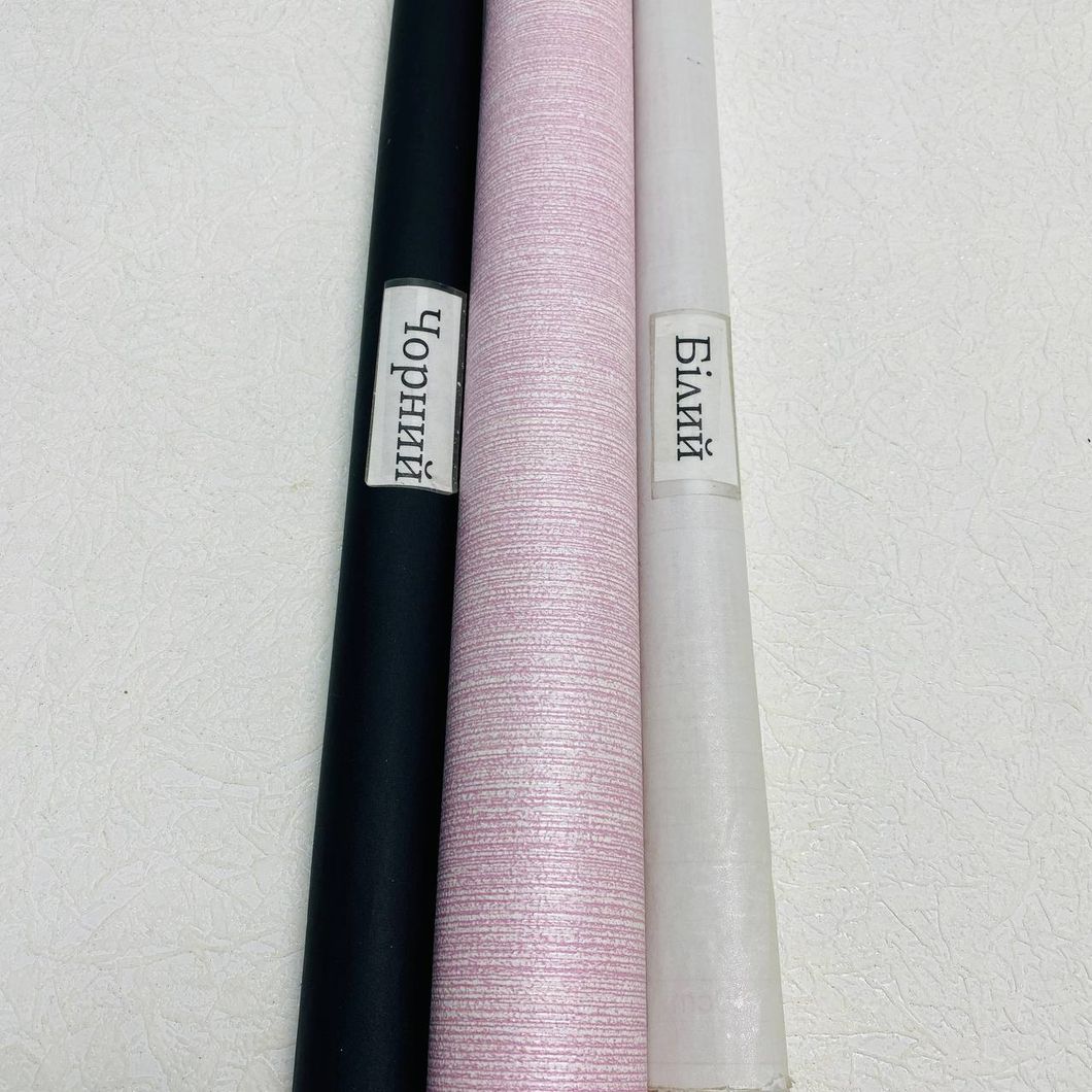 Обои бумажные Шарм Дождь розовый 0,53 х 10,05м (124-06)