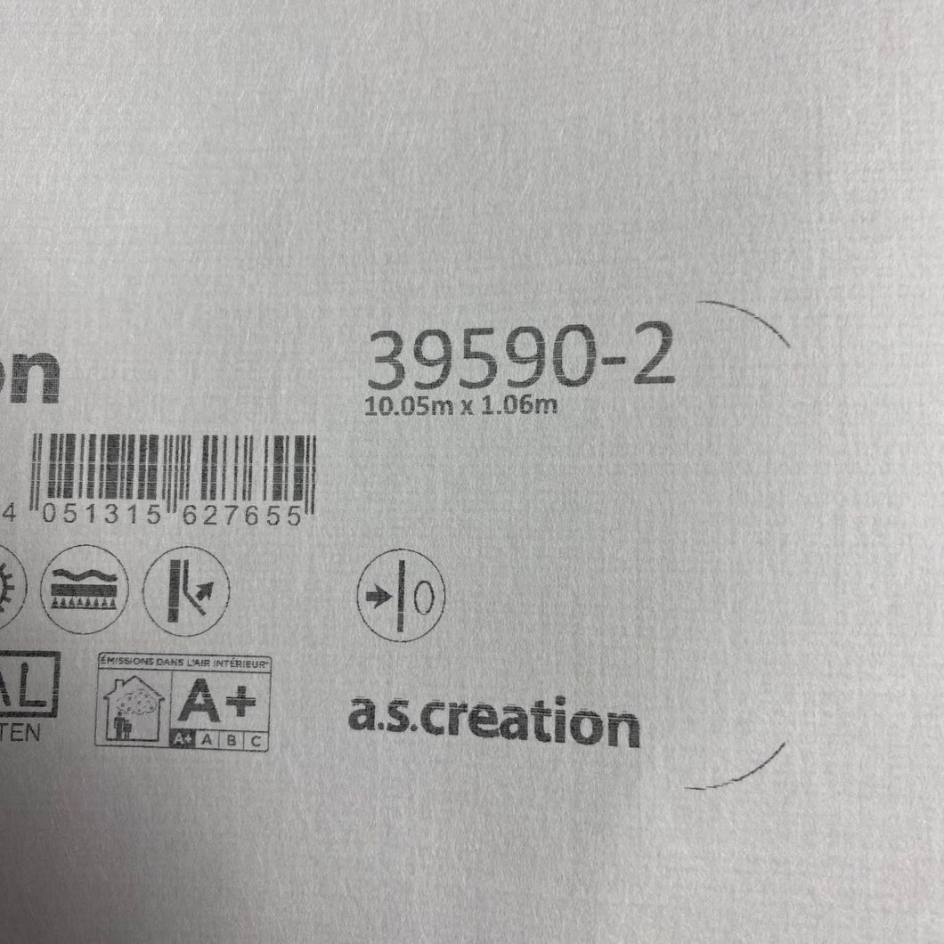 Обои виниловые на флизелиновой основе бежевые TEMPO AS Creation 1,06 х 10,05м (39590-2)