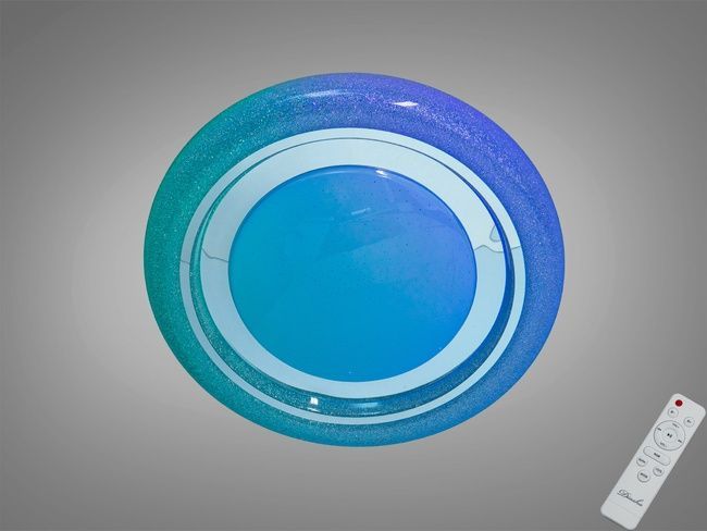 Смарт люстра LED біла RGB 80 Вт до 15 м&sup2;, I-LINK додаток