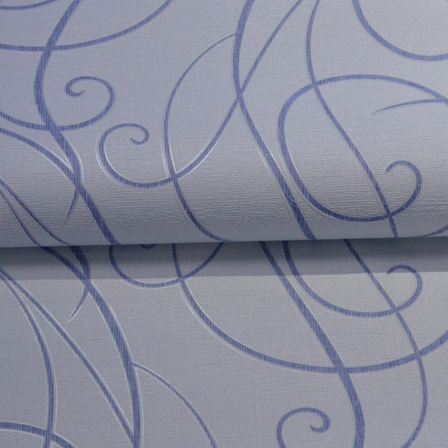 Обои акриловые на бумажной основе Слобожанские обои синий 0,53 х 10,05м (456-06),, Синий, Синий