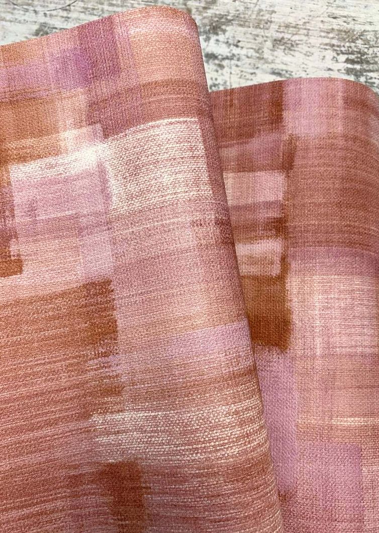 Шпалери вінілові на флізеліновій основі AS Creation Geo Nordic рожевий 0,53 х 10,05м (37532-3)