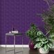 Панель стінова самоклеюча декоративна 3D під цеглу Фіолетовий 700х770х7мм (016), Фиолетовый, Фіолетовий