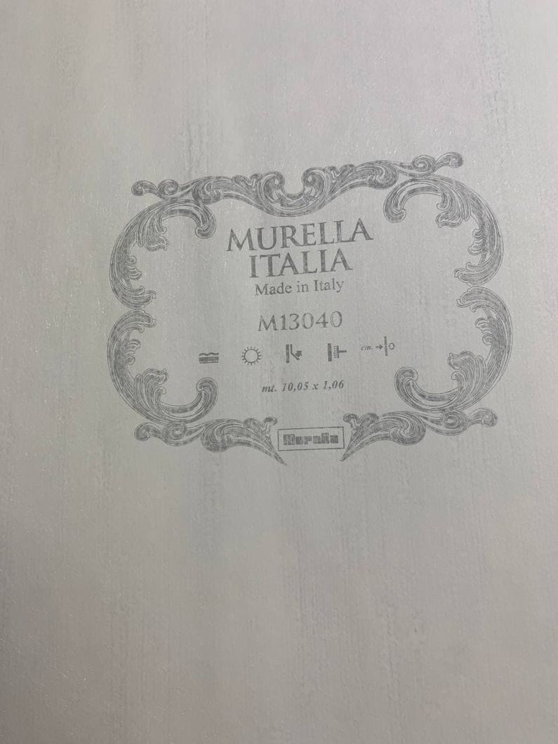 Шпалери вінілові на флізеліновій основі Zambaiti Parati Murella Italia бежевий 1,06 х 10,05м (M13040)
