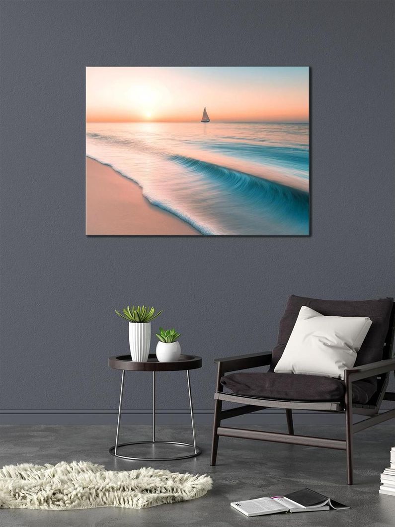 Картина на холсте МАKO " Безграничность океана " 50x70 см MK10533_5070