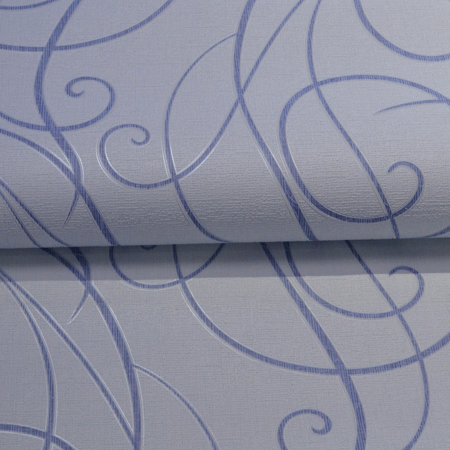Обои акриловые на бумажной основе Слобожанские обои синий 0,53 х 10,05м (456-06),, Синий, Синий