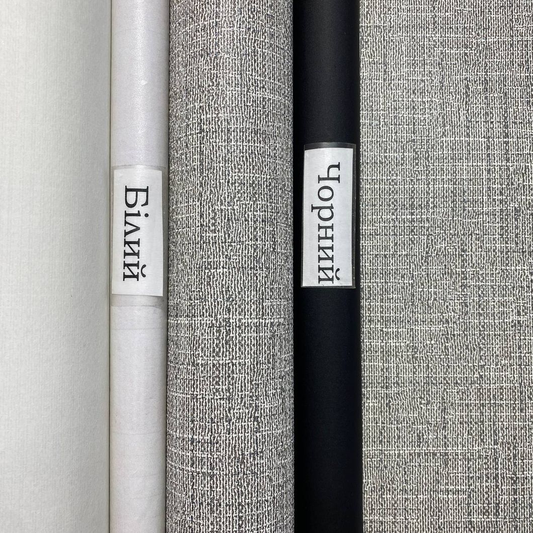 Обои виниловые на флизелиновой основе DUKA The Prestige мешковина темно-серая 1,06 х 10,05м (25500-4)