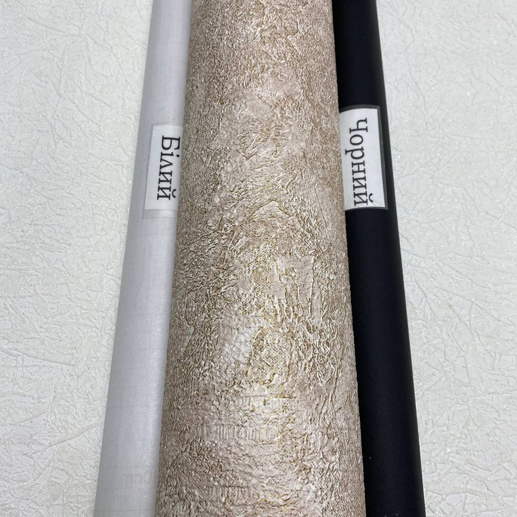 Шпалери на паперовій основі Континент Грот фон коричневий дуплекс 0,53 х 10,05м (086)