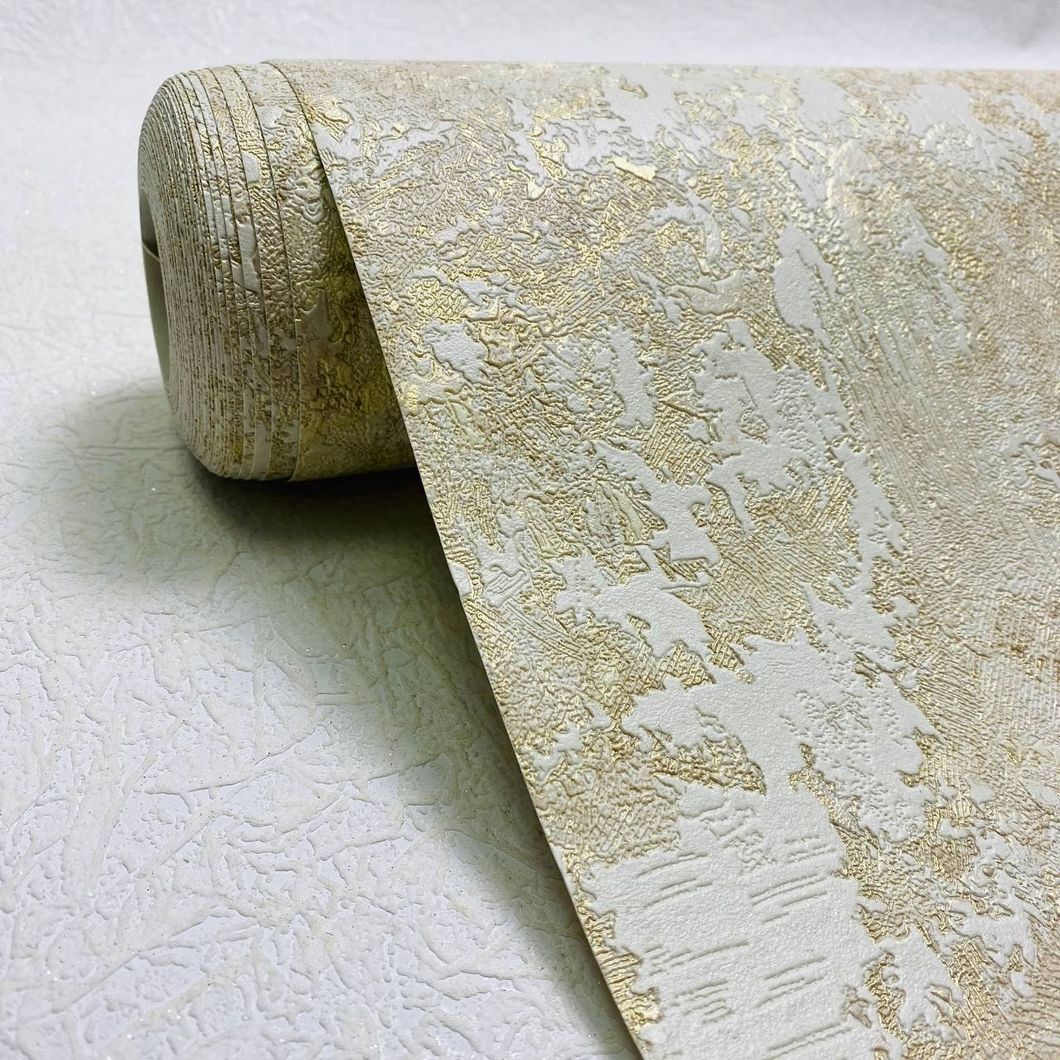 Шпалери вінілові на паперовій основі супер мийка Слов'янські шпалери слонова кістка Expromt В38 Фіточенто 1,06 х 10,05м (5789-06)