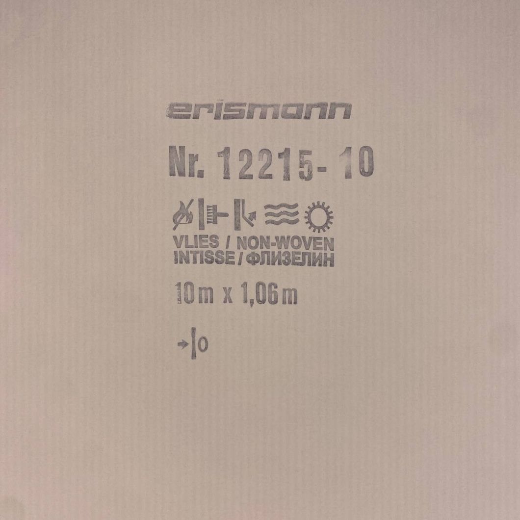 Шпалери вінілові на флізеліновій основі Сірі Erismann Spotlight 2 1,06 х 10,05м (12215-10)