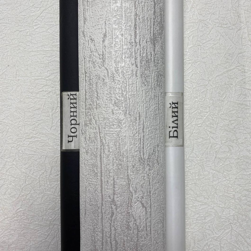 Обои виниловые на бумажной основе серые Славянские обои Comfort В39 Тбилиси 1,06 х 10,05м (5845-02В)