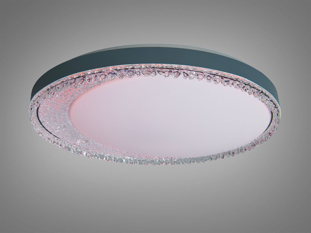Смарт люстра LED белая RGB 45 Вт до 8 м&sup2;, I-LINK додаток
