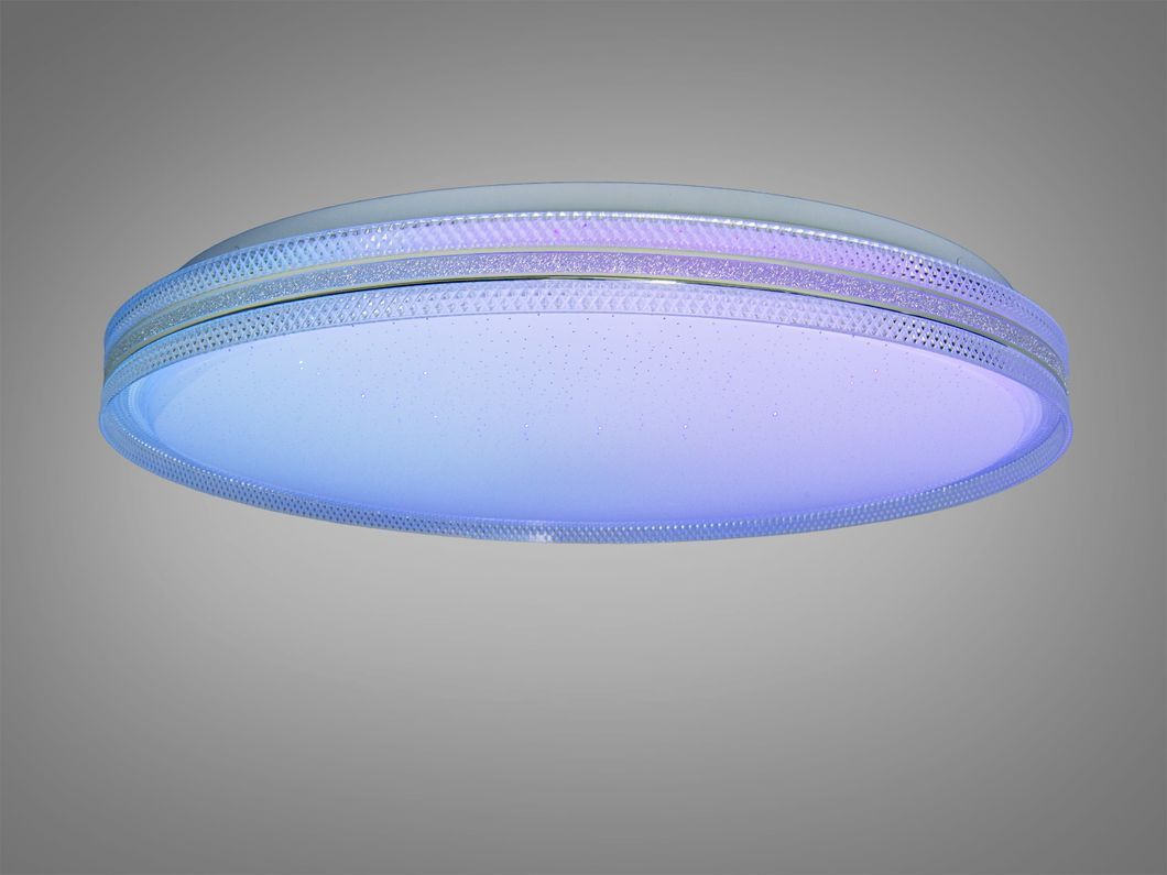 Смарт люстра LED белая RGB 45 Вт до 8 м&sup2;, I-LINK додаток