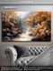 Картина на холсте МАKO " Осенний пейзаж " 60x100 см MK10605
