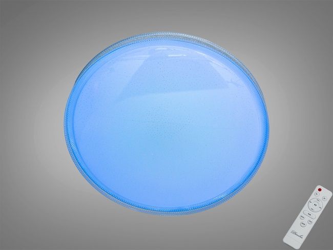 Смарт люстра LED біла RGB 80 Вт до 15 м&sup2;, I-LINK додаток