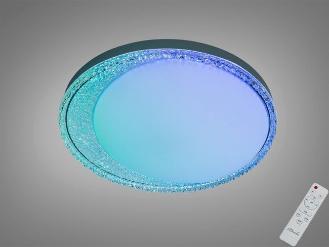 Смарт люстра LED біла RGB 80 Вт до 15 м&sup2;, I-LINK додаток