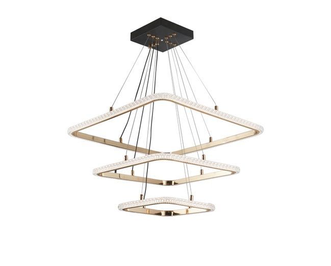 LED Підвісна Люстра INTEREES IS C9079-3, Черный