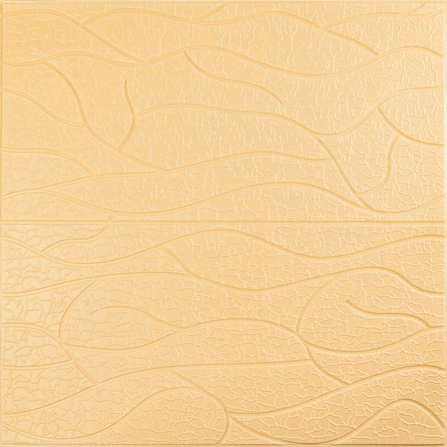 Панель 3D Beige 700*700*6mm (D) SW-00001949, Белый4, Белый