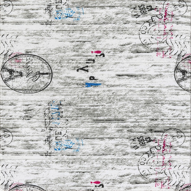 Панель стеновая самоклеющаяся декоративная 3D под дерево Париж 700x700x5мм (085), Серый, Серый