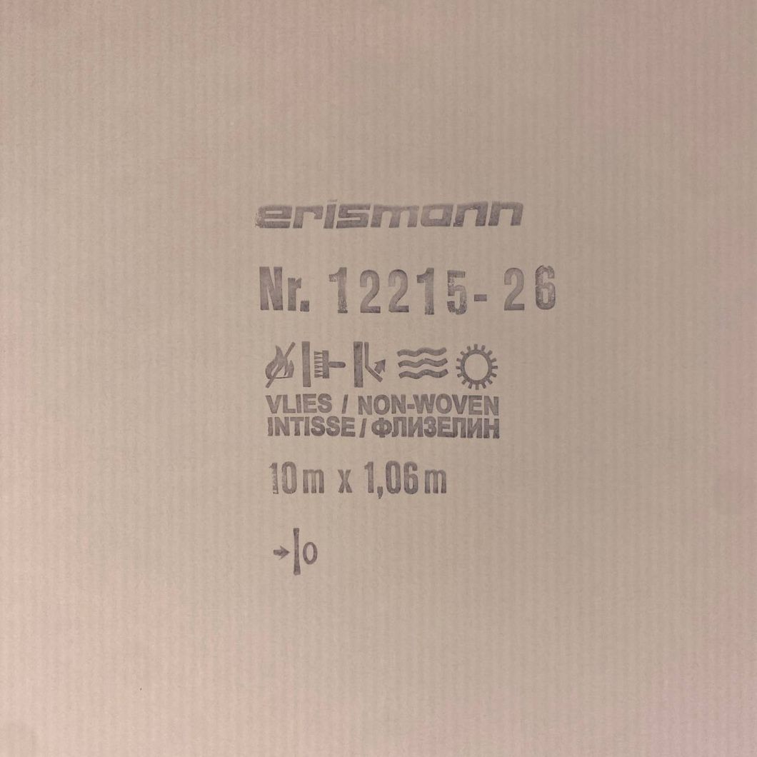 Обои виниловые на флизелиновой основе Светло Бежевые Erismann Spotlight 2 1,06 х 10,05м (12215-26)