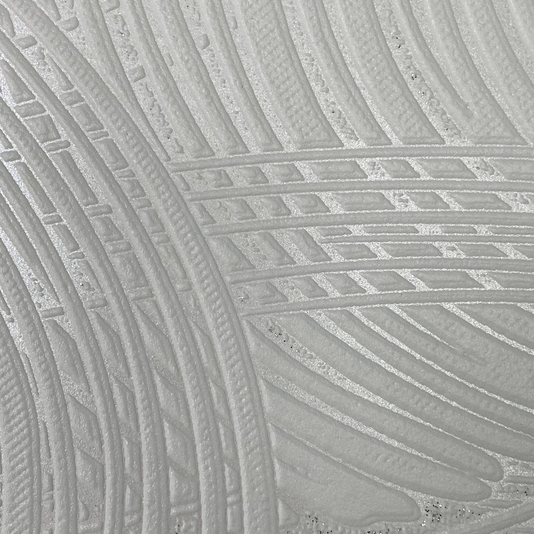 Шпалери вінілові на паперовій основі Білі Слов'янські шпалери Expromt В58,4 Кант 0,53м х 10,05м (9467-05)