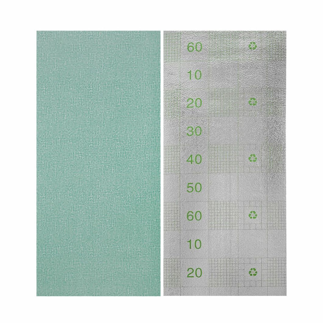 Обои самоклеющиеся 2800*500*2,5мм YM-11 DEEP GREEN WHITE (D) SW-00002019, Зелёный, Зелёный, +