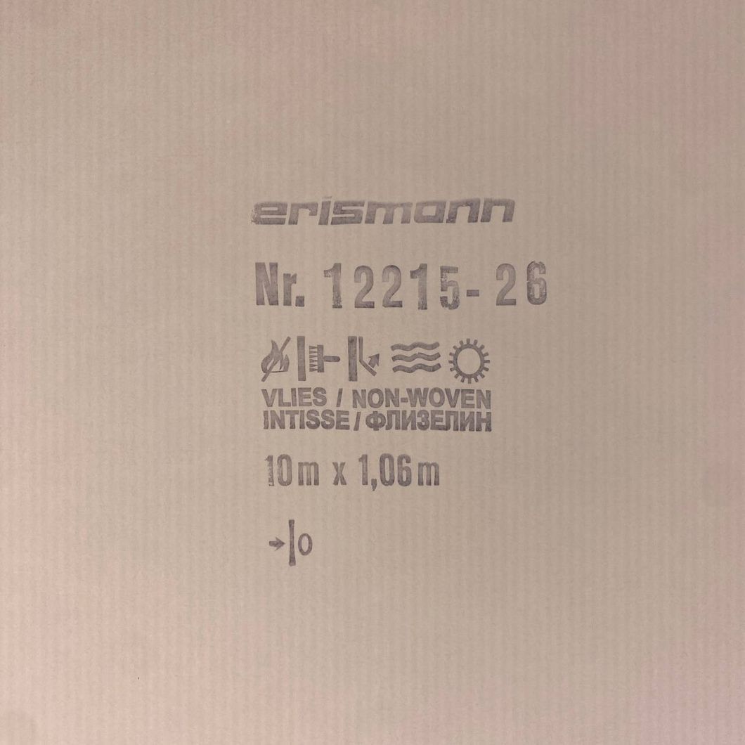 Обои виниловые на флизелиновой основе Erismann Spotlight 2 бежевый 1,06 х 10,05м (12215-26)