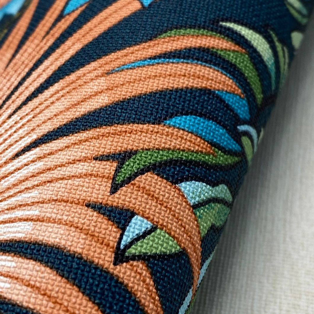 Обои виниловые на флизелиновой основе Erismann Martinique Синие 1,06 х 10,05м (12190-19)