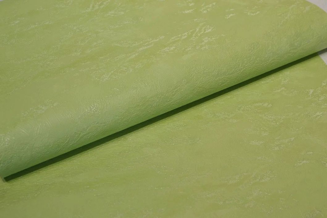 Шпалери вінілові на паперовій основі супер мийка Слов'янські шпалери Expromt В49,4 Валерія 2 зелений 0,53 х 10,05м (5735-08)