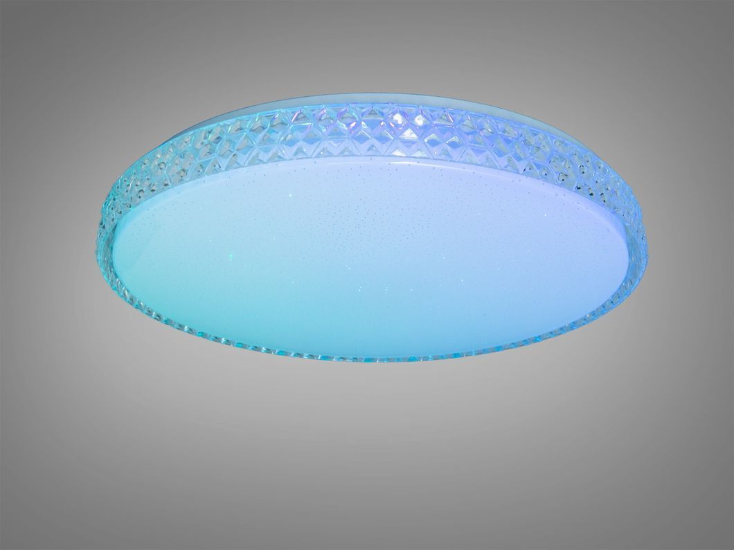 Смарт люстра LED белая RGB 45 Вт до 8 м&sup2;, I-LINK додаток