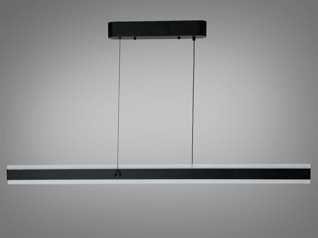 Люстра подвесная LED Diasha черная 58 Вт 10 м&sup2;