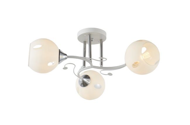 Люстра декоративна INTEREES IS 6400-3 WH+CR, Білий4