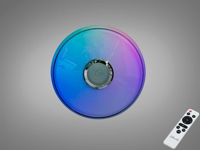 Люстра стельова смарт Diasha біла 70 Вт RGB BT, TUYA додаток