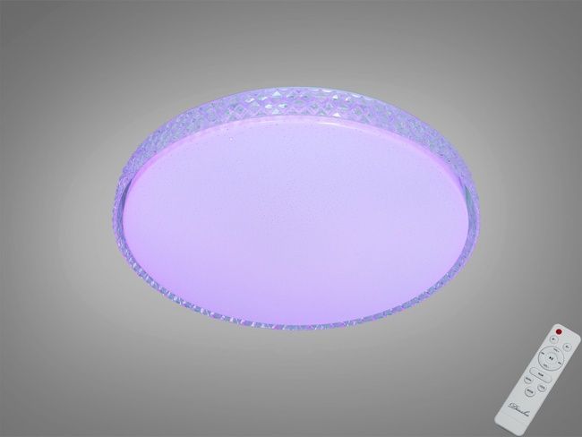 Смарт люстра LED біла RGB 80 Вт до 15 м&sup2;, I-LINK додаток
