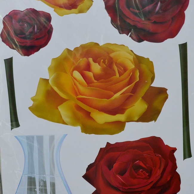 Наклейка декоративная АртДекор №32 Розы (2518 - 32)